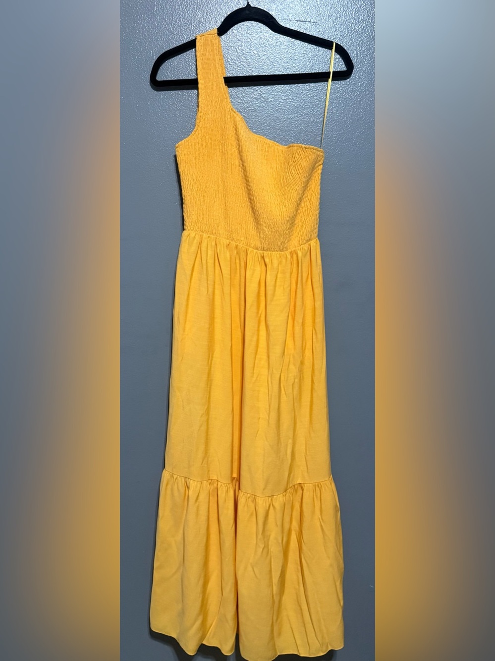 Nine West Women’s One-Shoulder Maxi Dress Medium